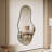 Irregular Unique Shaped Wall Mirror, Asymmetrical Mirrors, Cloud Mirror, Wavy Mirror, Morden Wavy Wall Mirror For Entryway Living Room Bedroom Bathroom-423954150-412730208