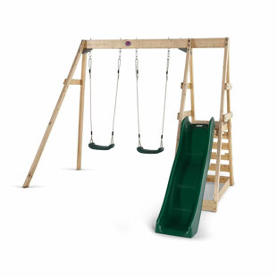 Plum Play Tamarin Double Swing Set and Slide