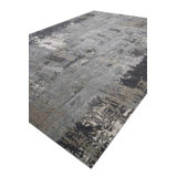 Contemporary One-of-a-Kind Rectangle 12' X 15' Hand Knotted Area Rug