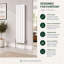 Peter Vertical Flat Double Panel Radiator-36813589-62373906