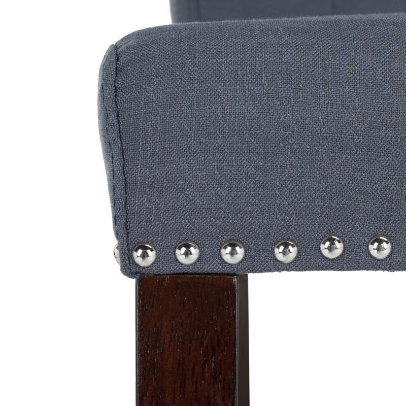 Tabouret de bar et de comptoir Landes, Bleu marine, Tabouret de bar (siège d'une hauteur de 29,5 po)