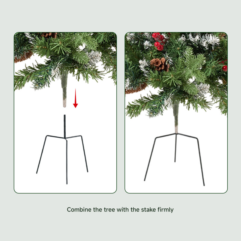 1.85' H Artificial Pine Christmas Tree