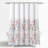 Clarissa Floral Floral Shower Curtain