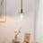 1 - Light Dimmable Dome Pendant Light