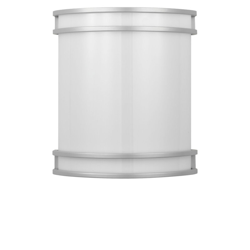 Ravel LED Outdoor Wall, Painted Brushed Steel