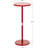 Clear Acrylic Side Table For Small Spaces, Round End Table For Living Room, Bedroom, Office