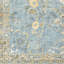 Tapis bleu à motif floral Berger-634971400