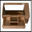 Meuble-lavabo simple mural avec plateau en gel 29,70 po Devesh-1032636852