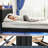 Upholstered Bed Frame with Headboard-Storage Headboard with Smart LED Lights and USB Charging Station,Noise Free,No Box Spring Needed-1944431683-1944431692