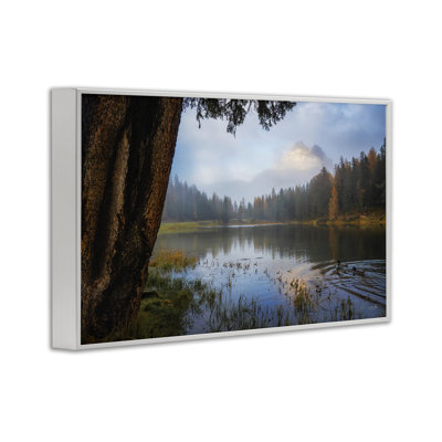 Giclée encadrée de la forêt d'automne, dessin de Martin Podt