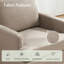 Fauteuil Clancy avec pieds en bois massif-116817609