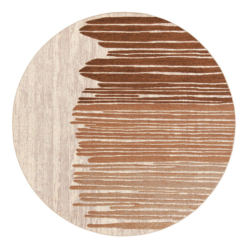 Tapis Vertex Hower, Rond 7 pi 10 po