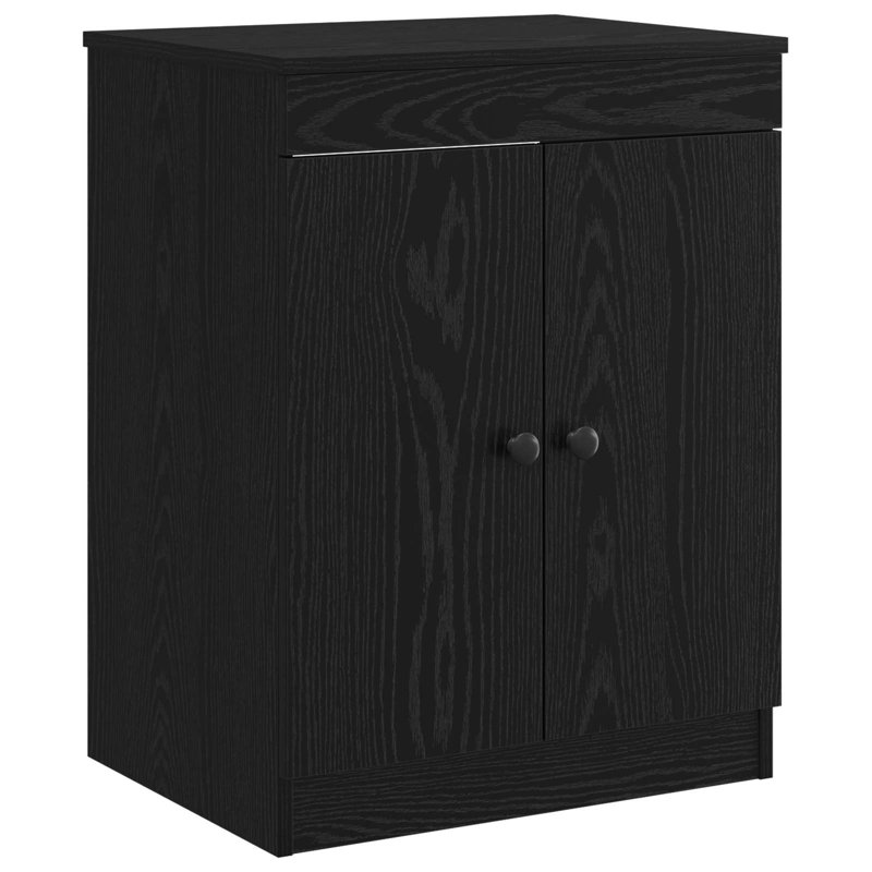 54 mm Single Double Bathroom Vanity Base, Black