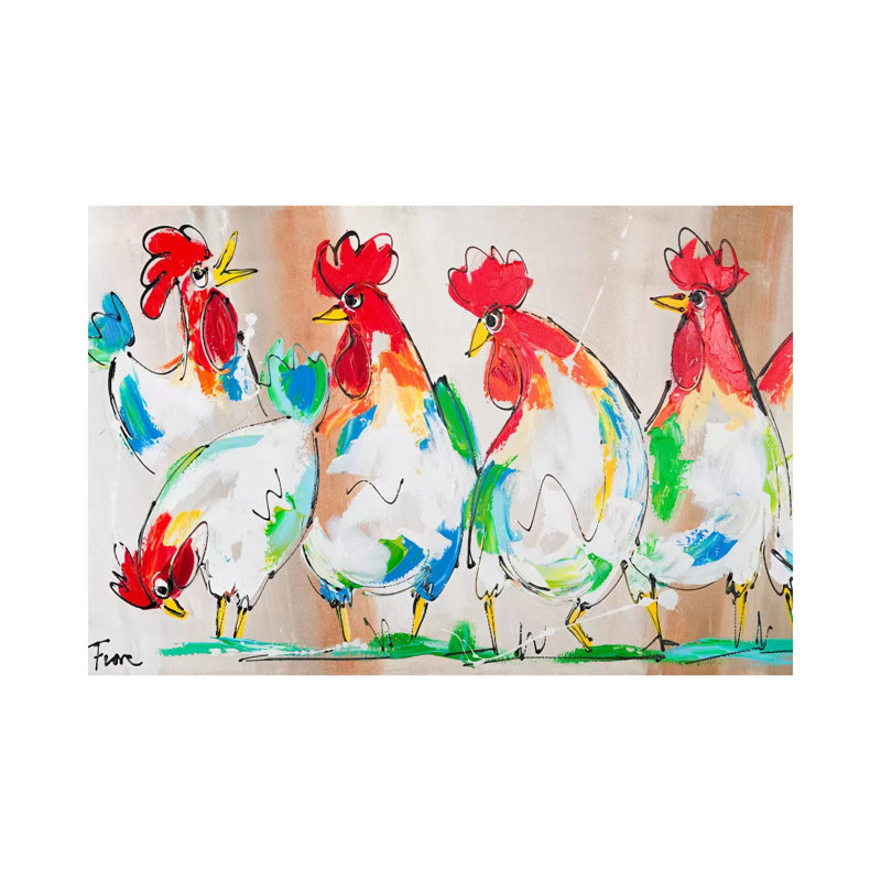 Brothers - Wrapped Canvas Painting, 101.6 cm H x 66.04 cm W x 3.175 cm D