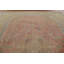 Tapis traditionnel rose à motif floral 10 x 13