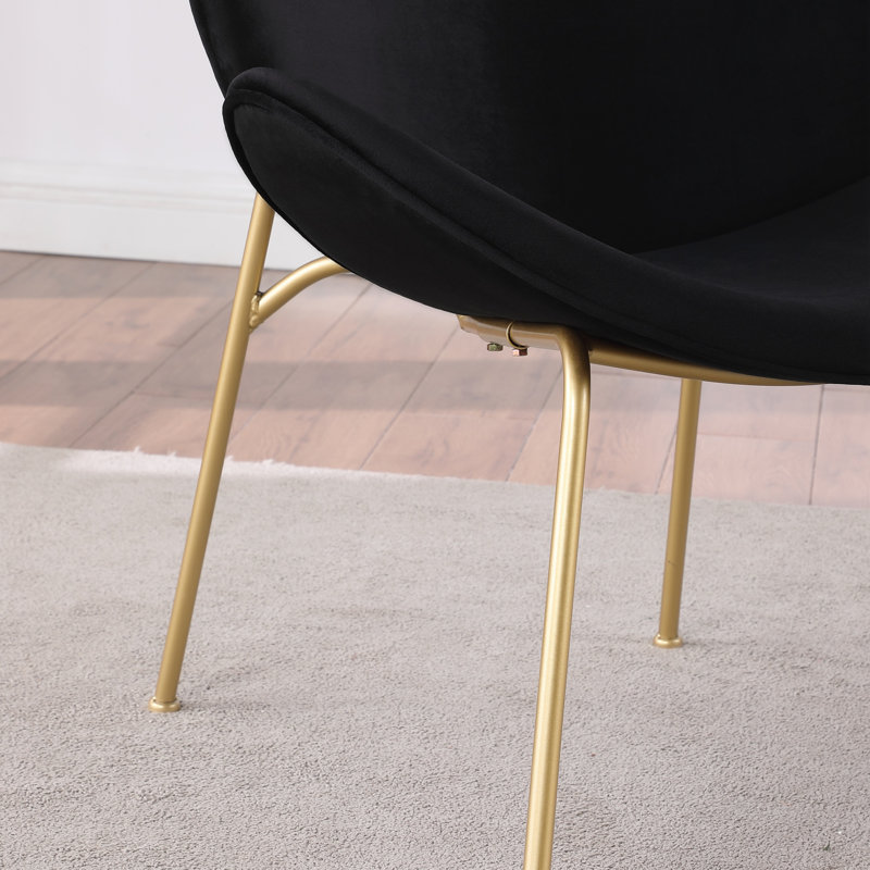 Méridienne moderne, housse de velours en peluche, pour meuble-lavabo de chambre à coucher, Noir