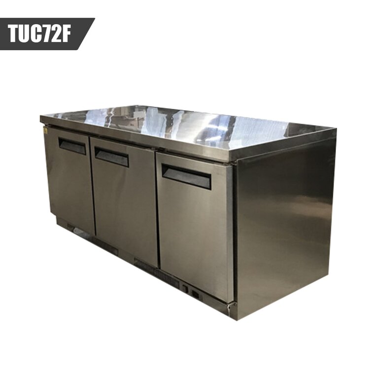 Cooler Depot Commercial Freezer 15.5 Cubic Feet Undercounter & Worktop Freezer - 73''