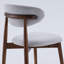 Chaise rembourrée en bois massif-1140399292
