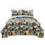Ensemble de courtepointe réversible en coton 3 pièces Granborough-803239040-805055343