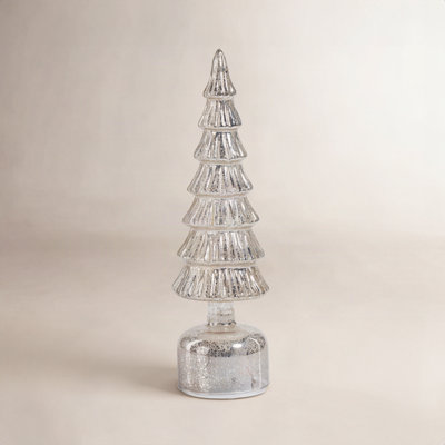 Rotating Lighted Tabletop Christmas Tree