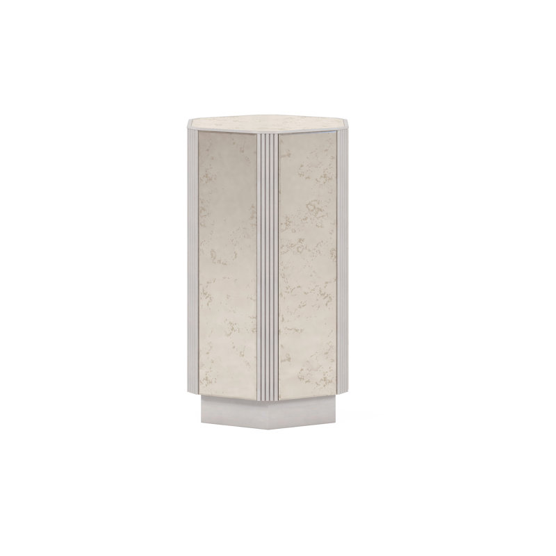 Mezzanine Pedestal End Table