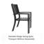 Stackable Outdoor Patio Dining Armchair