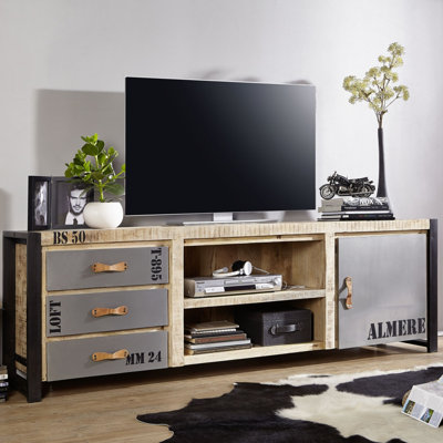 Factory Unfinished TV Stand for TVs up to 88