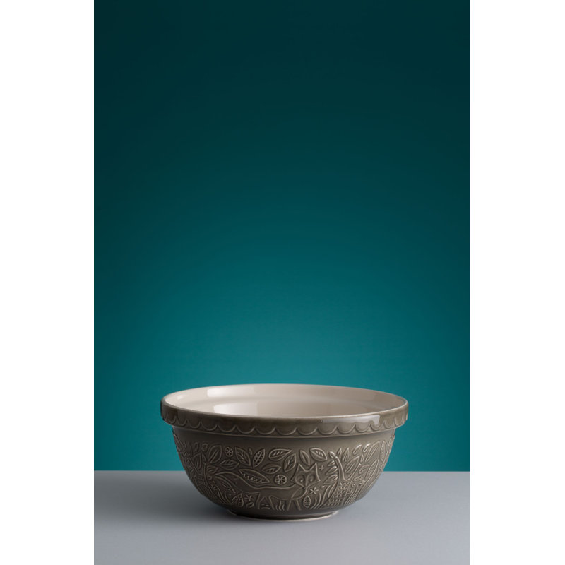In The Forest Earthenware 3 Piece Nested Mixing Bowl Set