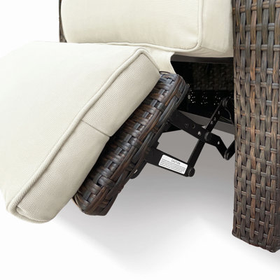 Outdoor Dining Chair with Cushions