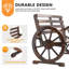 Banc d'extérieur en bois Daiden
