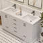 Base de meuble-lavabo double 59,4 Maya seulement-92461884
