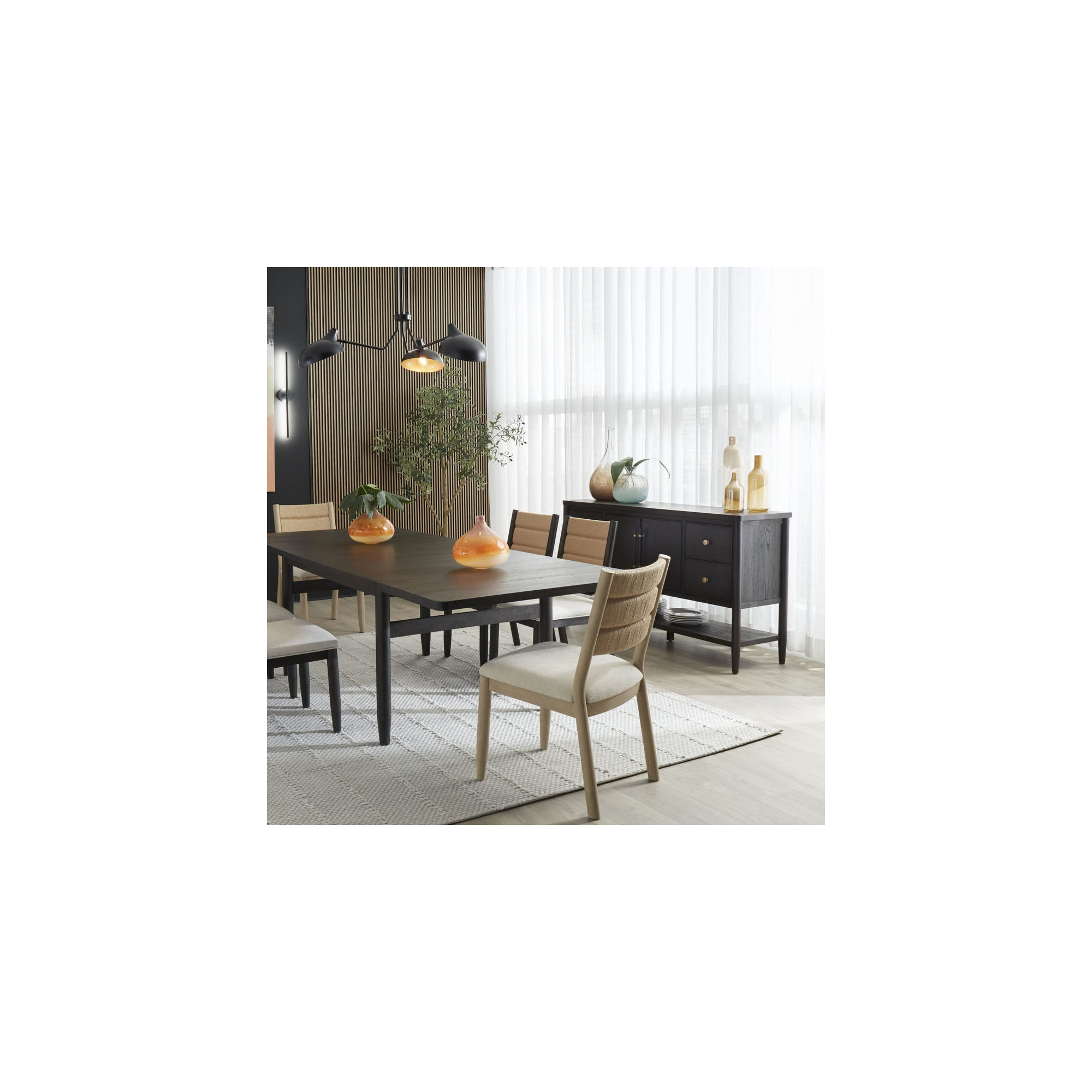 Shay Woven Side Chair, Natural