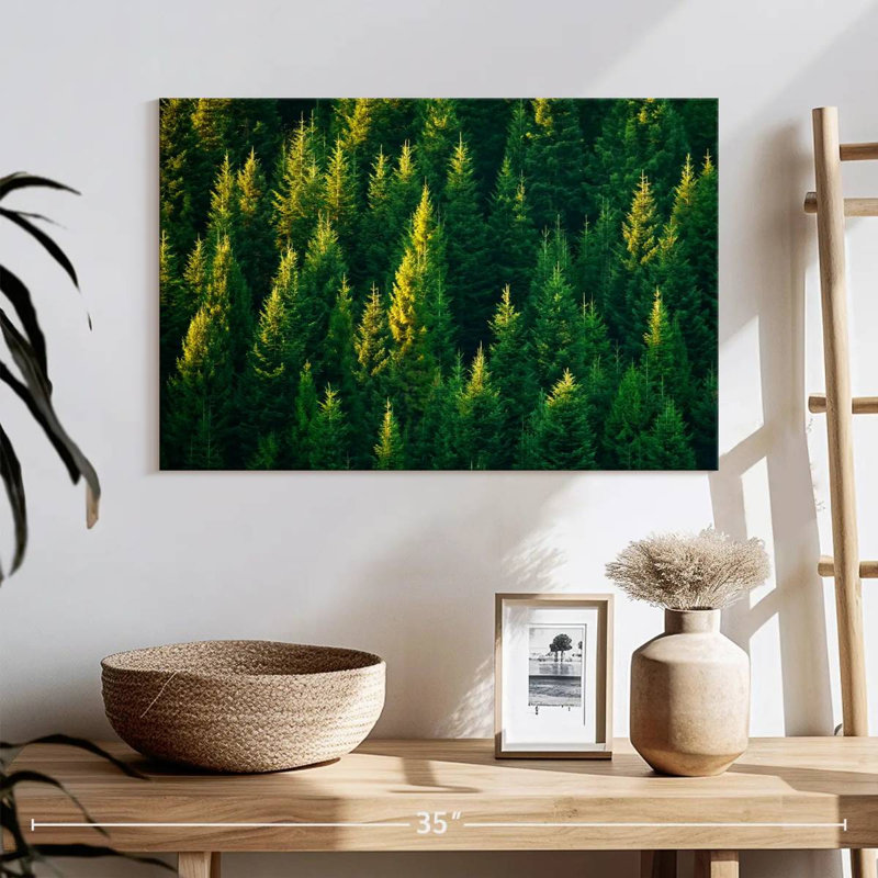 Harnek Forest Pine Trees, 16" H x 24" W