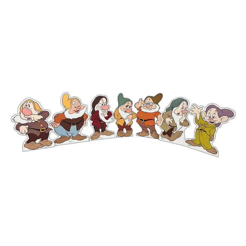 Stand-up en carton grandeur nature Seven Dwarves Group