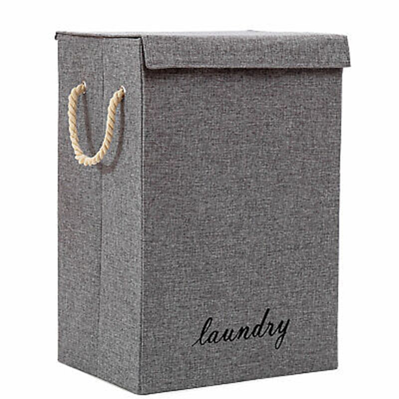 Laundry Basket/Bin Fabric Laundry Bag with Handles