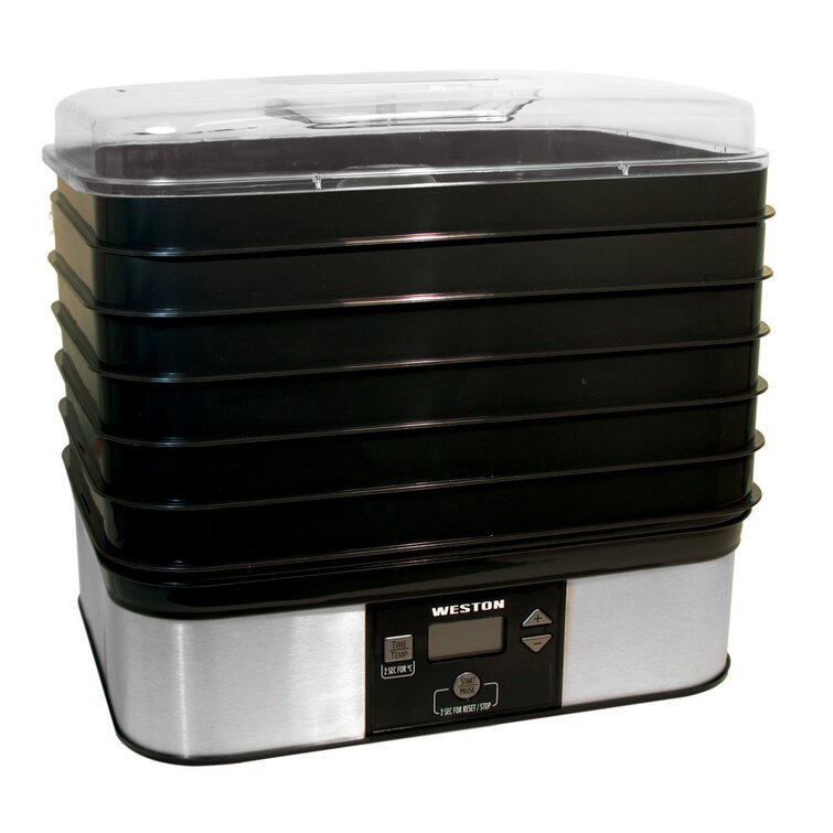 Ivation 9 Tray Premium Digital Electric Food Dehydrator Machine - 600w