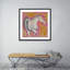 Pink Lady Framed Drawing Print-48620306-48620308