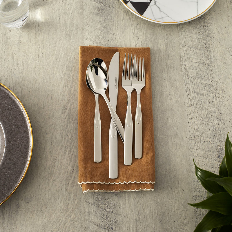 HENCKELS Rapture 45-Piece Flatware Set