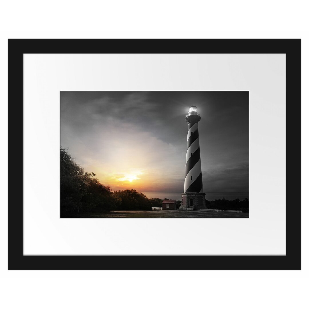 Cape Hatteras Leuchtturm" Gerahmter Fotodruck