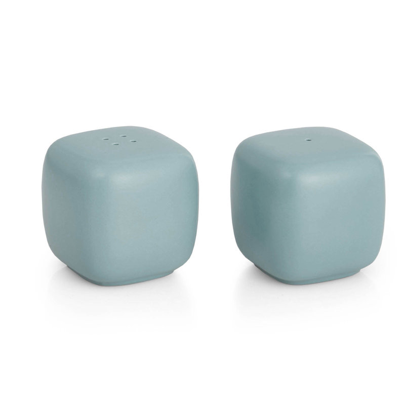 Nambé Pop Salt and Pepper Shaker Set, Ocean
