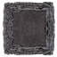 Ensemble de tapis pour salle de bain 100% coton 1775 g / m² 3 pièces Courson, certifié OEKO-TEX®, envers en latex antidérapant, motif de volants touffetés moelleux, super absorbant, tapis de salle de bain lavables à la machine, gris-145826254-166078132
