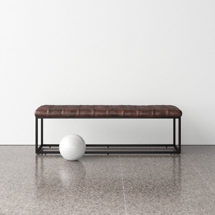 Pearson 50"-55" Genuine Leather Bench