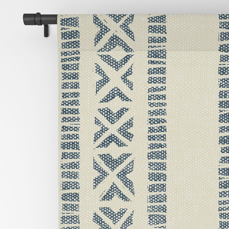 Ensemble de rideaux occultant pour fenêtre Little Arrow Design Co Oceania, L 50 po x L 84 po