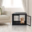 Cage pour chien fonctionnelle et élégante