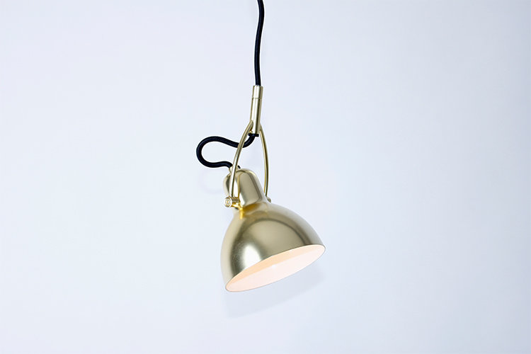 Laito 1 - Light Pendant, 7.9" H x 8.6" W x 8.6" D, Brushed Brass