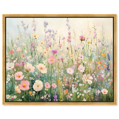 Soft Focus Flora I Canvas Print Farmhouse Art by Art Remedy