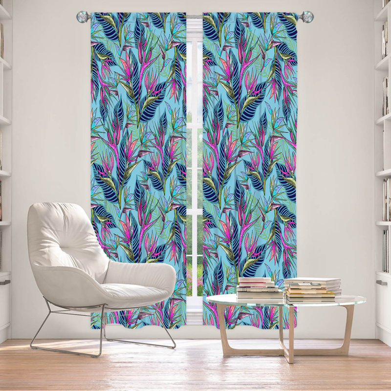 Paire de rideaux obscurcissant en polyester Remley, L 20 po x L 52 po