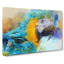 Macaw Parrot In Abstract - Wrapped Canvas-55308411