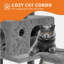 66'' Large Multi-Level Cat Tree, Heavy Duty Cat Tower-18903984