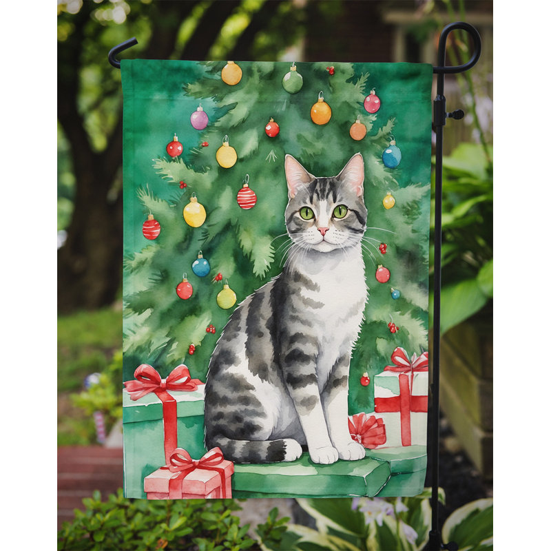 Drapeau de jardin Pixie Bob, American Wirehair